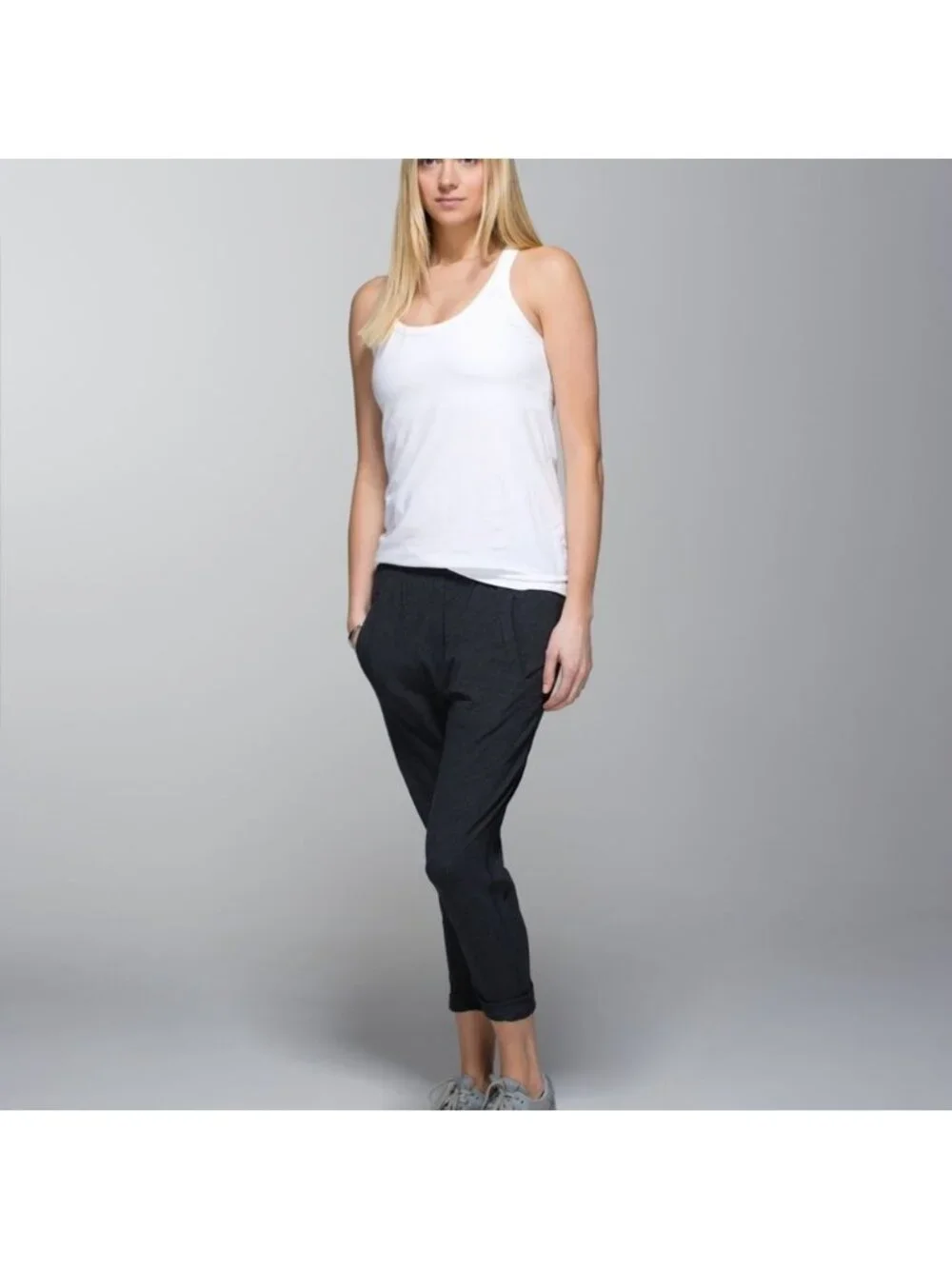 Lululemon Tie One On Pant Heathered Black